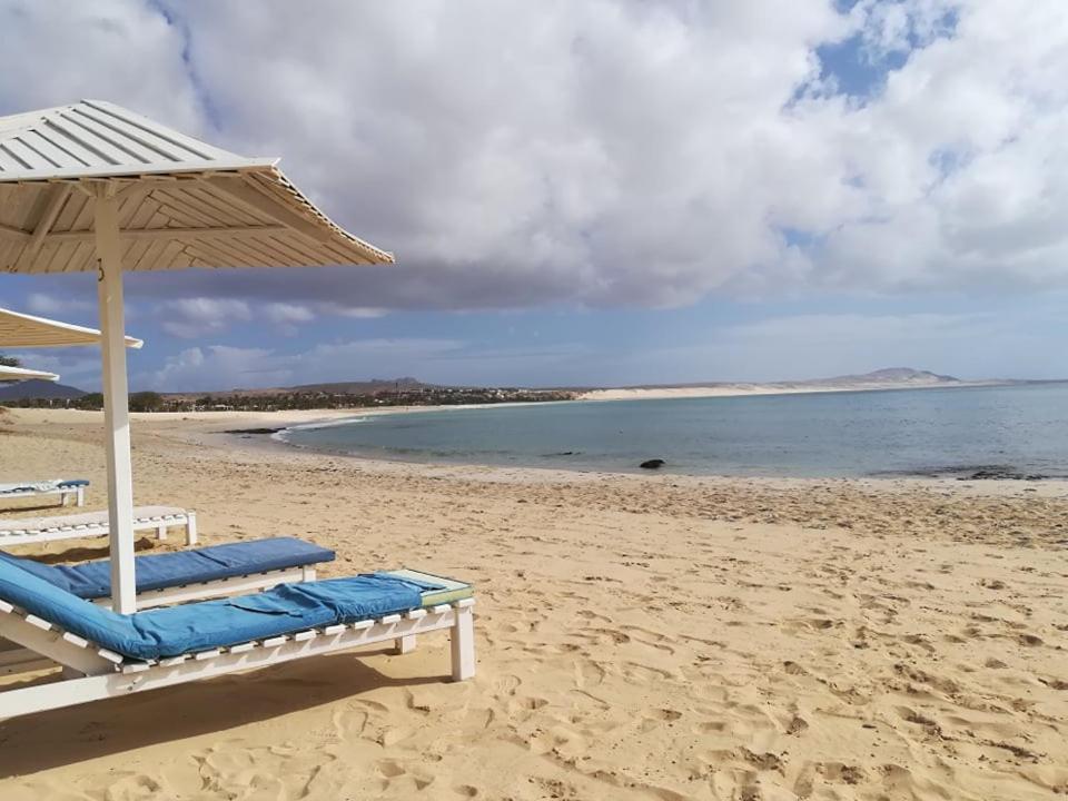 Sea View House, Praia De Chaves, Boa Vista, Cape Verde, Free Wi-Fi Villa Rabil ภายนอก รูปภาพ